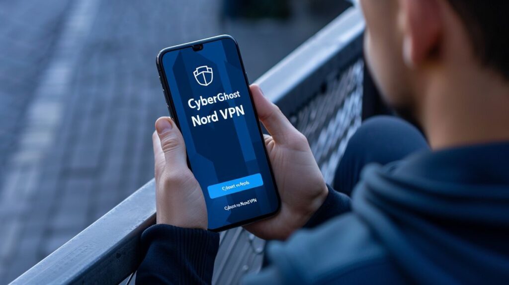 Vergleich der VPN-Dienste CyberGhost und NordVPN auf Englisch