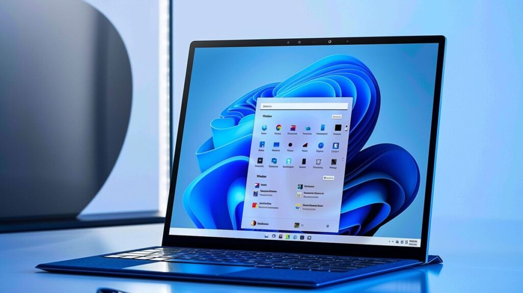 SEO-optimierter Alt-Text für ein Bild, das die Übersetzung von "Windows 11 härten" ins Englische zeigt