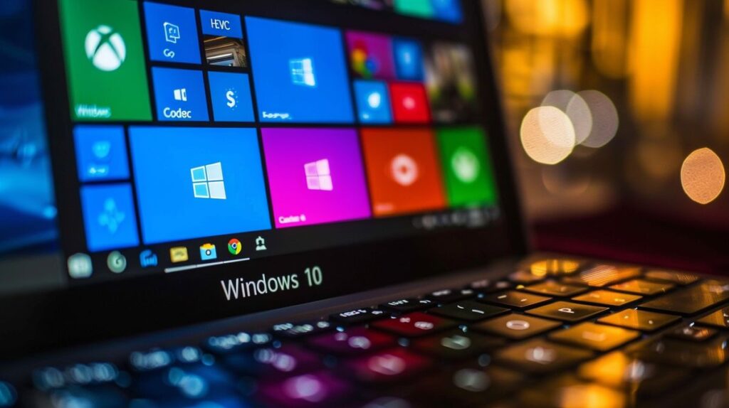 HEVC Codec Windows 10 Fachbegriff Erklärungsbild