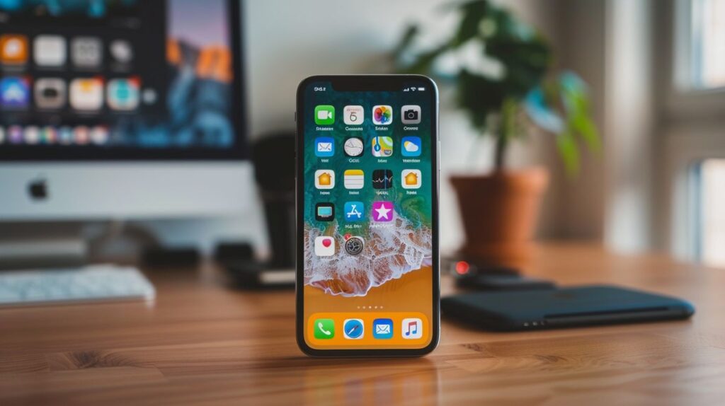 Dauer der Software Updates für iPhone Diagramm