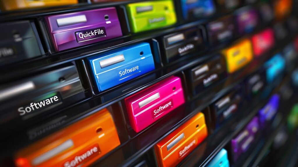 SEO optimierte Alt-Text für QuickFile Software Bild