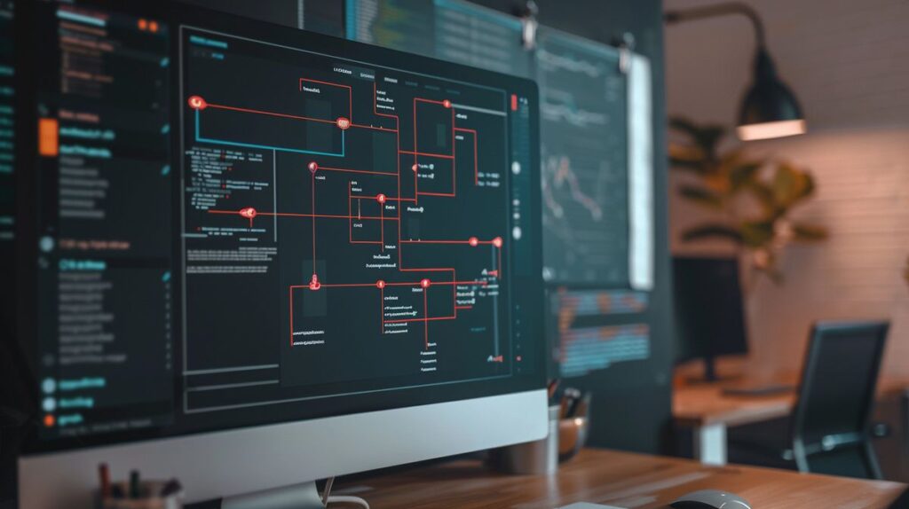 Detailliertes Objektdiagramm UML zur Visualisierung von Software-Designs