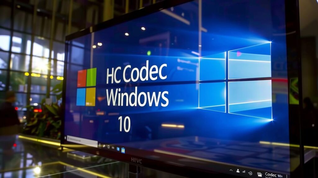 HEVC Codec Windows 10 Fachbegriff Darstellung
