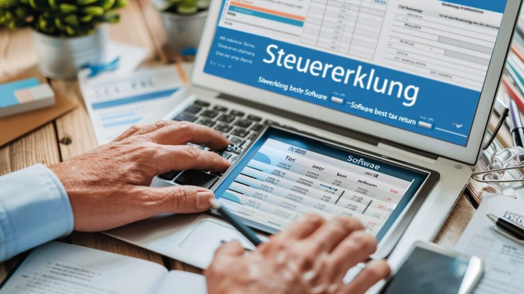 Optimale Steuererklärung Software Diagramm